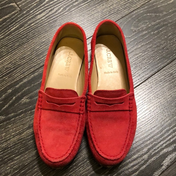JCrew suede loafer pink Sz 8 James Suede Loafer - Picture 3 of 9